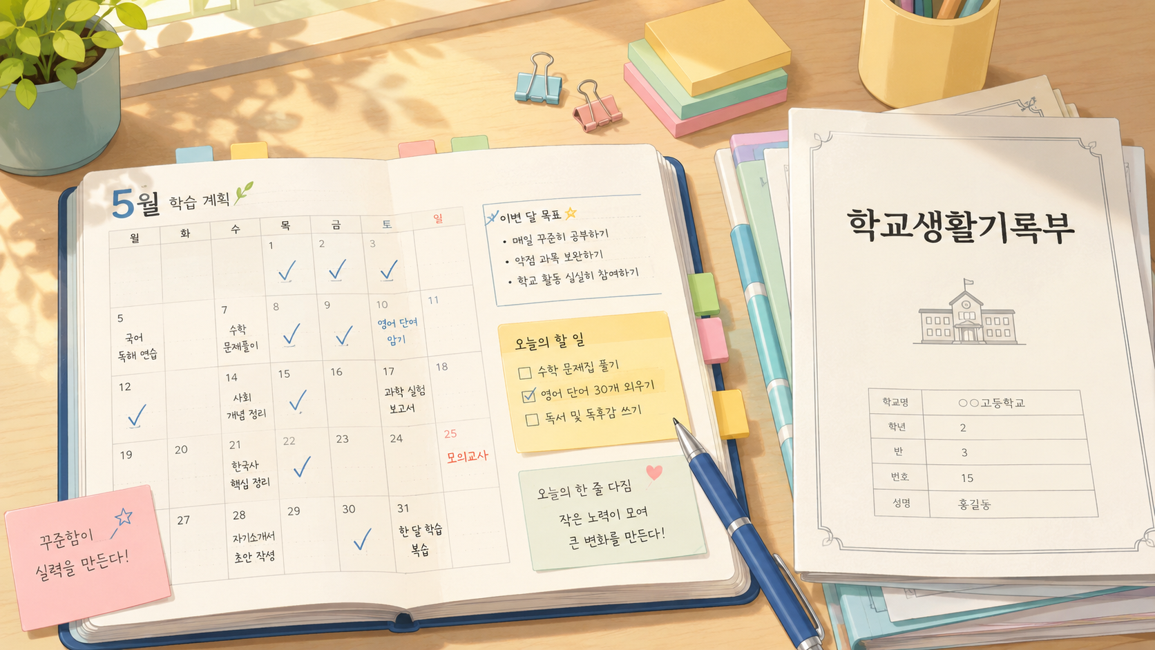 수시 학생부교과 학생부종합 등 대학입시 전형을 준비하는 학생