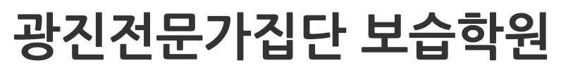 광진전문가집단학원